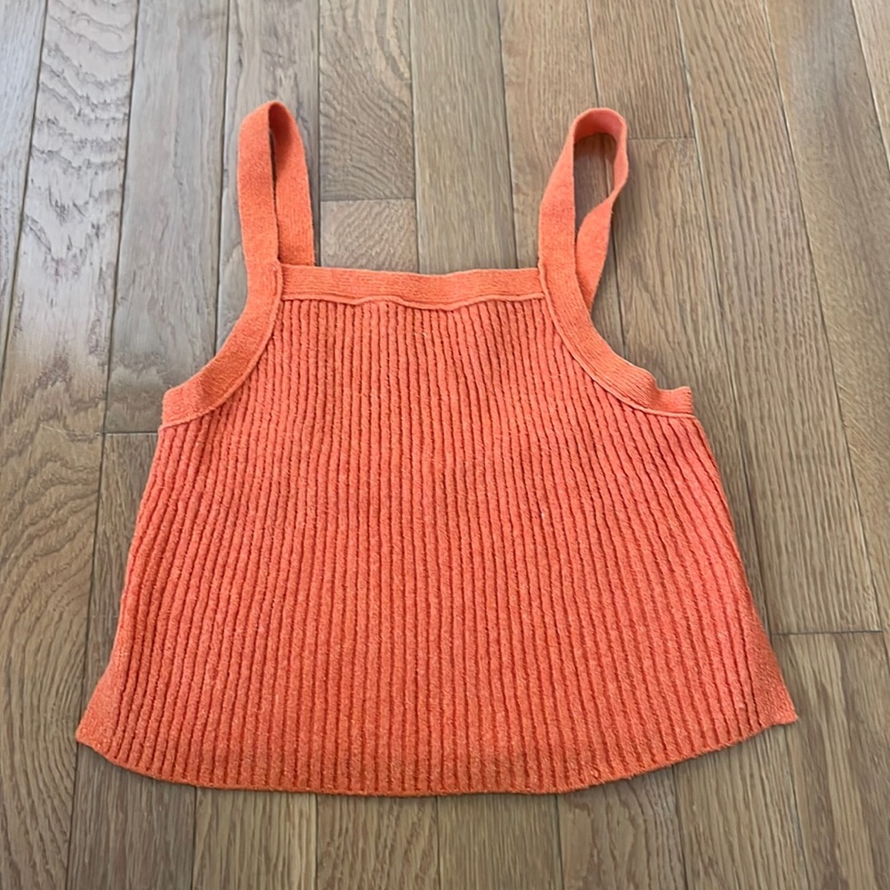 UO BDG cropped sweater tank